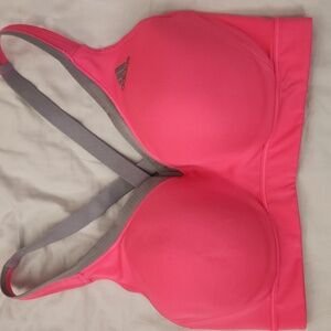 Adidas Energy Bra Size 36D In Bright Pink
